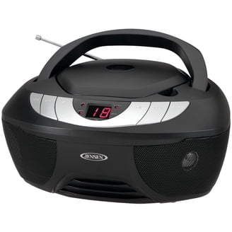 GPX, CD Boombox with AM/FM Radio, BC112B, Programmable Tracks