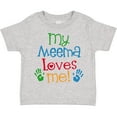 thumbnail image 3 of Inktastic My Meema Loves Me Boys or Girls Toddler T-Shirt, 3 of 5