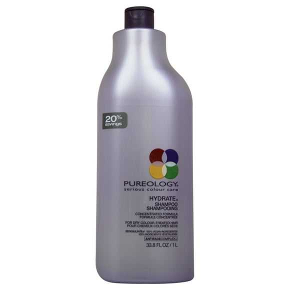 Hydrate Shampoo by Pureology for Unisex - 33.8 oz Shampoo