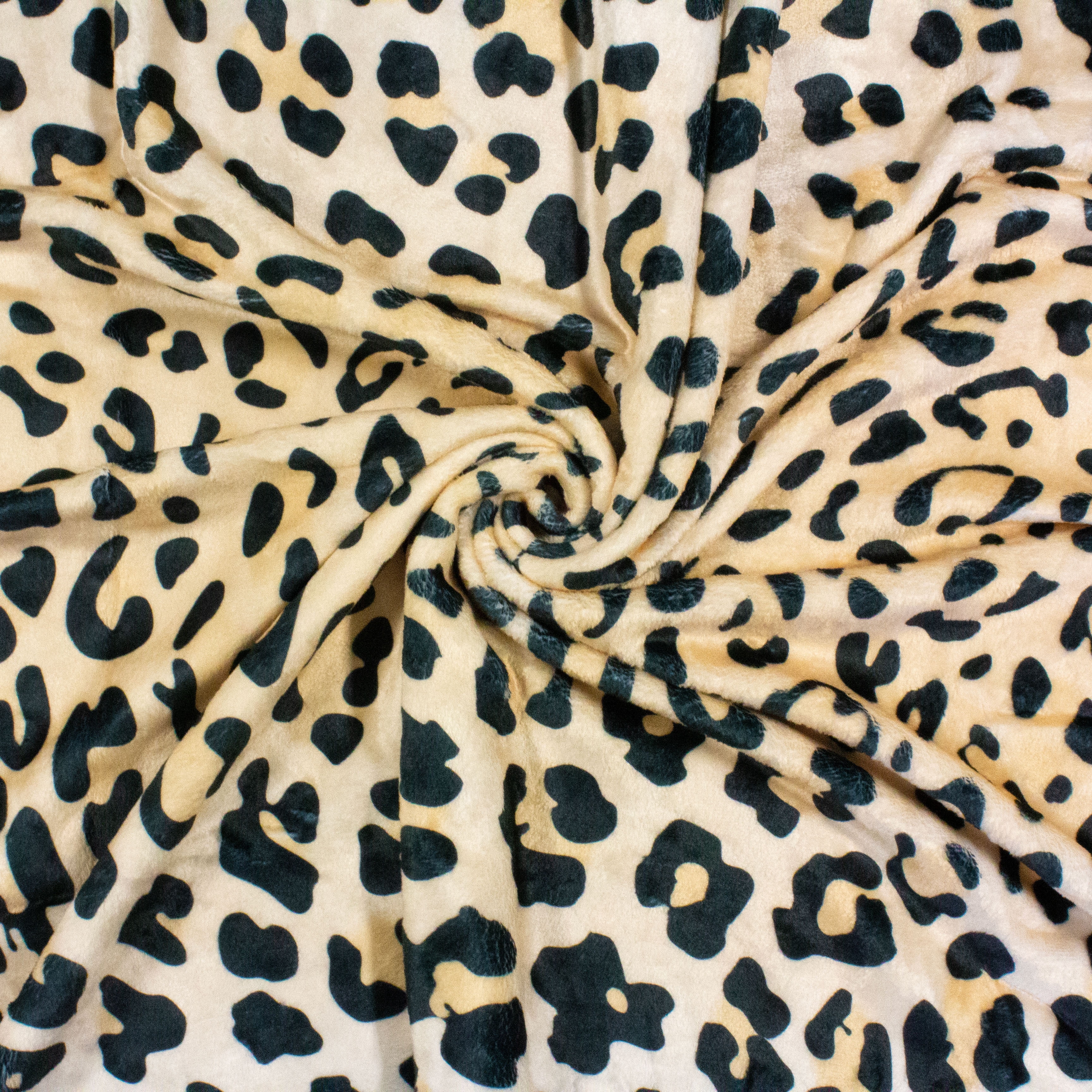 Everything Comfy Leopard Print Decorative Throw Blanket, 30" X 40", Natural