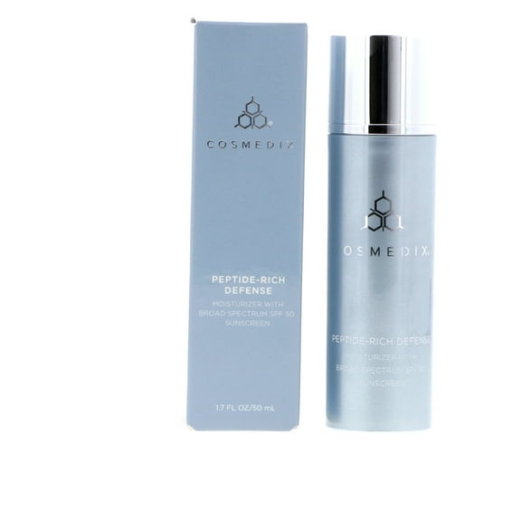 Cosmedix Peptide Rich Defense SPF 50 Cream, 1.7 Ounce