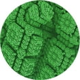 thumbnail image 1 of Ahgly Company Tapis d'Intérieur Lavable en Machine Carré Vert, 3 Pieds Carré, 1 of 7
