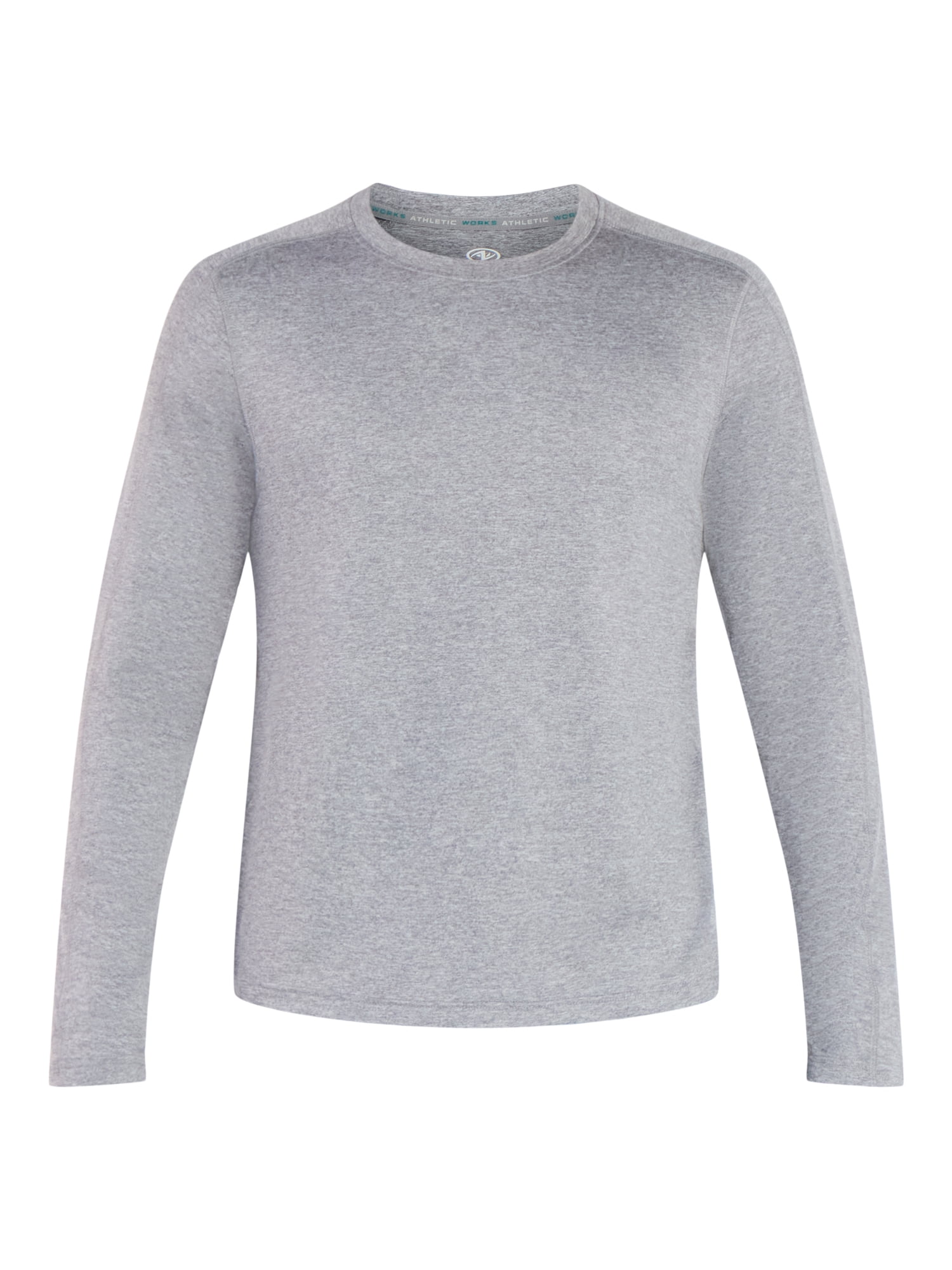 Athletic Works Men's and Big Men's ButterCore Soft Long Sleeve Tee Shirt, Sizes XS-5XL