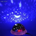 thumbnail image 4 of BadPiggies Star Moon Projector Lamp LED Starry Night Light USB Rechargeable Color Changing for Kids Bedroom Xmas Gift, Pink, 4 of 8