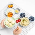 thumbnail image 2 of Kid Cartoon Mouse Mickey Bowl Dishes Lunch Box Kid Baby Children Infant Baby Rice Feeding Bowl Plastic Snack Plate Tableware (Color : Brown), 2 of 5