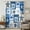 Blue, variant on Starfish Coastal Sheer Curtains 54 Inches Long for Bedroom, Blue Shell Crab Nautical Summer Beach Ocean Light Filtering Privacy Drapes, Breathable Semi Sheer Window Treatment for Bathroom Dining Room