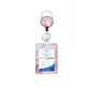 thumbnail image 5 of Porta Gafete Cordones Para Credenciales Cinta rosa marmoleado, 5 of 5