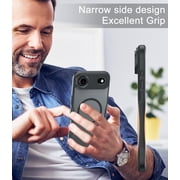 for iPhone Air Case, Compatible with MagSafe, Translucent Matte Shockproof Anti-Slip Anti-Fingerprint Pocket-Friendly Phone Case Cover - Gray