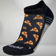 thumbnail image 2 of Zensah Pizza Socks (No Show) L / White, 2 of 5