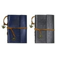 thumbnail image 2 of Lubelski Retro Anchor Faux Leather Cover Notebook Journal Traveler Book Diary Blank String, 2 of 8