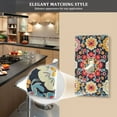 thumbnail image 5 of Yayeee Blank Wall Plate Cover 1-Gang 4.5"x2.7" Home Unused Decorative Outlet, Colorful Floral Pattern, 5 of 7
