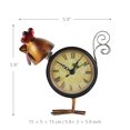 thumbnail image 2 of Reloj de Mesa Retro, Reloj de Mesa de Escritorio con Forma de Pollo Antiguo Retro Vintage, Reloj de Mesa para el hogar, Sala de Estar, Dormitorio, Adorno, Regalos artesanales,, 2 of 4