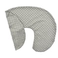 thumbnail image 2 of Funda de almohada para lactancia de bebé, ultra suave, en forma de U, cómoda y lavable, color gris, 2 of 5