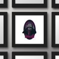 thumbnail image 3 of Gallery Pops Star Wars - Dark Side Kylo Ren Badge Wall Art, Black Framed Version, 12" x 12", 3 of 5