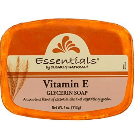 Clearly Natural Glycerine Bar Soap Vitamin E - 4 Oz