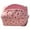 Pink, variant on Yucurem Cute Floral Makeup Bag Large Quilted Cosmetic Bag Toiletry Bag For Women (Pink) Portable cosmetic bag (Pink)