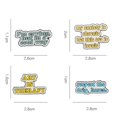 thumbnail image 2 of Badge Broche Créatif en Métal, 2 of 8