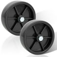 thumbnail image 1 of HLONK Trailer Jack Wheel Replacement 1200lbs Capacity Plastic Trailer Jack Wheel Practical Trailer Tongue Jack Wheel with Screw Kit for Boat Trailer Jack with Wheel, 1 of 11