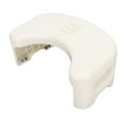 thumbnail image 2 of Potty Stool, Portable Curve U Design Toilet Stool Antislip Stable Structure  For Bathroom Blue,White, 2 of 8