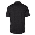 thumbnail image 3 of Men's Cutter & Buck Black Rochester Red Wings Big & Tall DryTec Advantage Tri-Blend Space Dye Polo, 3 of 3