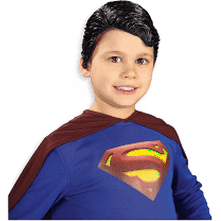 Child Vinyl Superman Wig (Best Superman Costume For Sale)