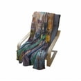 thumbnail image 4 of Netherlands Soft Flannel Fleece Blanket, Typical Dutch Village Zaanstad in a Sunny Spring Day Picture House and a Bridge, Cozy Plush for Indoor and Outdoor Use, 60" x 80", Multicolor, by Ambesonne, 4 of 6