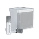 thumbnail image 1 of 100W YS-203 Altavoz inalámbrico de micrófono dual de karaoke portátil (blanco), 1 of 5