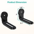 thumbnail image 2 of Soporte para barra de sonido WALI SLK203 Soporte de pared universal 15 kg, 2 of 8