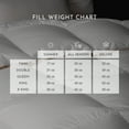 thumbnail image 6 of Highland Feather 600 Loft White Goose Down Duvet 233TC Pure Cotton Casing, 6 of 8