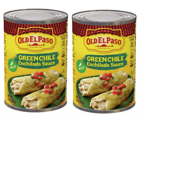 Old El Paso Enchilada Sauce Mild Green Chili 10oz pack of 2