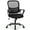 Black, variant on JONPONY Desk Chair,Office Chair with Ergonomic Lumbar Support, Mid-Back Mesh Swivel Rolling Work with Wheels for Home, Office, Bedroom,Black