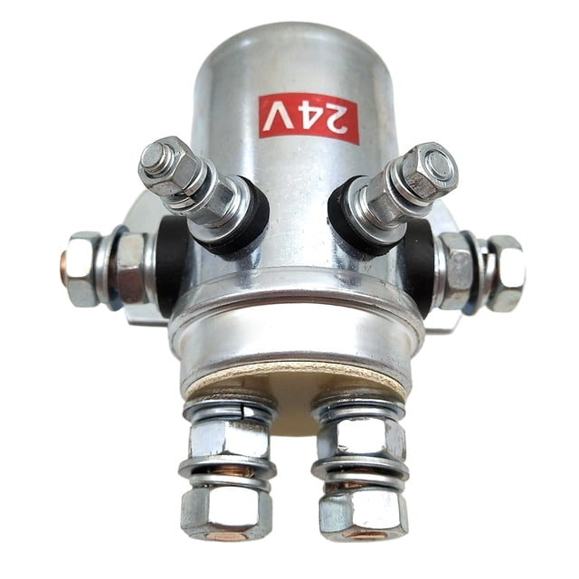 Interruptor de solenoide 200A 100A Motor industrial para carro de golf Winch 24V Cola interruptor de relé de solenoide 200A