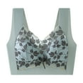 thumbnail image 1 of Kcodviy Large Lace Comfortable and Womens Bras No Underwire Plus Size Gathering Bra with Sagging Sports Bras and Side Folding Breathable Bra Packs Bra, 1 of 2