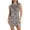 Silver, variant on Women's Chunky Sequin Mini Dress, Sparkly Sleeveless Crewneck Party Dresses, Flattering Bodycon Clubwear Night Out Cocktail Gown