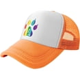thumbnail image 1 of Gay Furry Pride Mesh Back Trucker Cap Baseball Cap, 1 of 8