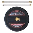 thumbnail image 1 of koolsoo 13'' Surface Cleaner Attachment 2500PSI with Extension 1/4" Quick Connector, 1 of 3