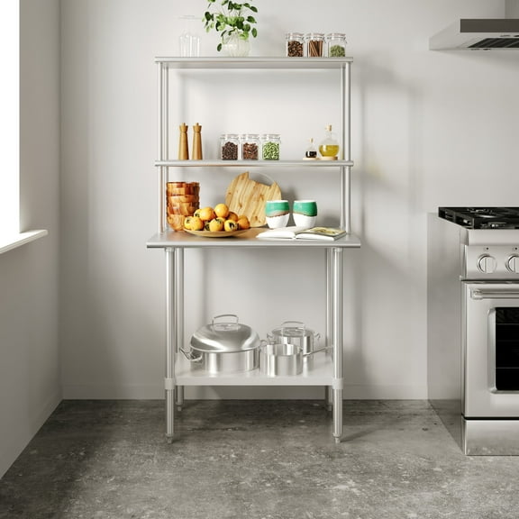 Flash Furniture Reese Prep Table 36"W x 24"D (NHWT2436OSH)