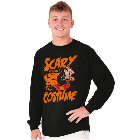 Smurfs Villain Scary Without Costume Long Sleeve TShirt Men Women Brisco Brands S