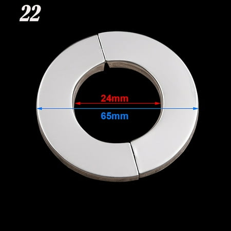 

RGASUIJ Stainless Steel Cover Ring Sewage Pipe Heating Tube Floor Wall Hole Decor Modern