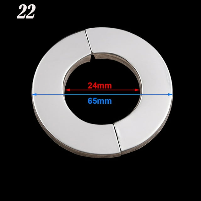 Embout de Perceuse en Acier Inoxydable, Ensembles de Embouts de Perceuse et Accessoires, 1X Couvercle de Trou de Tuyau (Multi-Couleur Taille Unique)