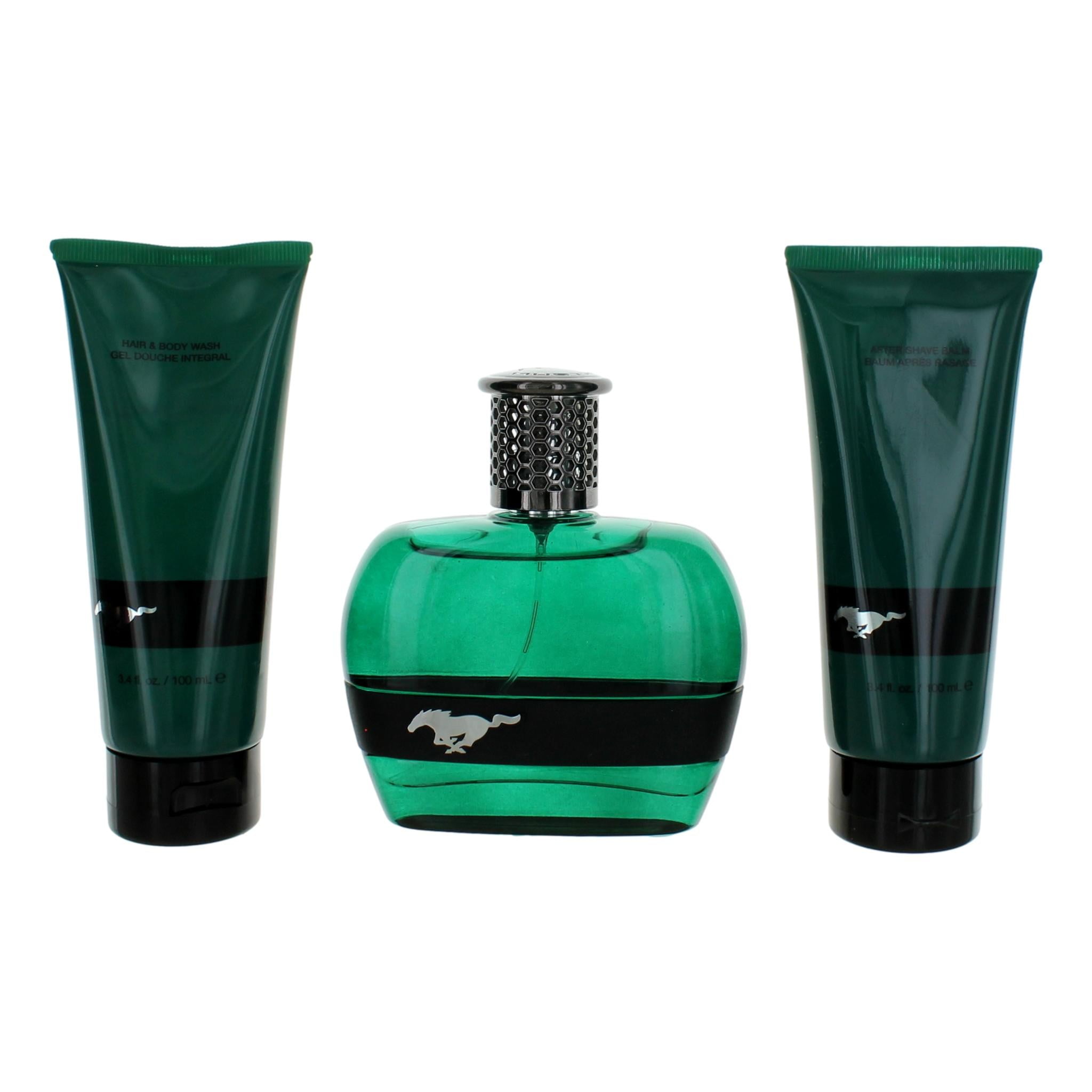 Mustang Green by Mustang, 3 Piece Gift Set for Men - Walmart.com
