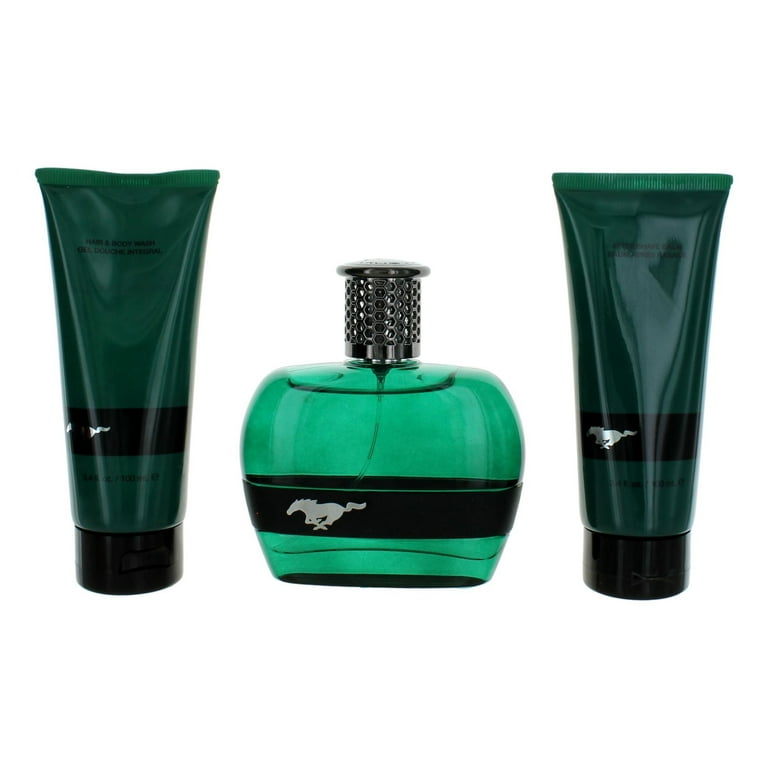Ford Mustang 限定版ギフトセット　香水　ローション Mustang Green by Mustang, 3 Piece Gift Set for Men - Walmart.com