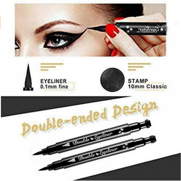 Newest Double Head Waterproof Eyeliner Stamp Pen - China Eyeliner Pen and  Waterproof Eyeliner Pen price