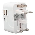 thumbnail image 1 of Adaptador de Enchufe de Viaje Universal Adaptador de Enchufe Internacional Convertidor de Corriente de Cargador de Pared en Todo el Mundo para EEUU UU Reino Unido UE Australia ANGGREK  Otros, 1 of 8