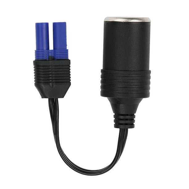Adaptador de batería de emergencia, adaptador de batería EC5 hembra para encendedor de cigarrillos de automóvil, cable de arranque de emergencia fabricado para durar