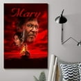 thumbnail image 6 of Mary Film Festival Horror Posters Halloween Decor Surreal Wall Art Room Decor Poster, 6 of 7