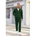 thumbnail image 3 of COOFANDY Sweatsuits for Men 2 Piece tracksuit Sets Full Zip Hoodie Sweatpants for Men Casual Sports Jogging Suits, 3 of 6