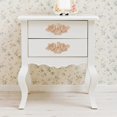 thumbnail image 2 of 2 Pcs Wooden Carving Rose Furniture Decor Delicate Wood Carved Onlay Applique Decor, 2 of 4