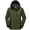 Green, variant on Men's Winter Jacket Windproof Ski Snow Jacket Waterproof Thicken Parka Rain Jacket Warm Puffer Coat