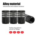 thumbnail image 5 of 2/4/8/12pcs Car Tire Stem Valve Caps Wheel Valve Covers Car Dustproof Waterproof Tire Cap For Cars Motorcycles Trucks Bikes-motor Vehicle Wheel Parts, 5 of 5